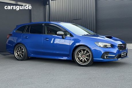 Blue 2017 Subaru Levorg Wagon 2.0 Sti Sport