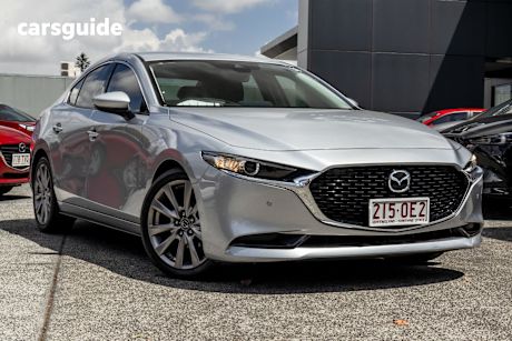 Silver 2019 Mazda Mazda3 Sedan G20 TOURING F