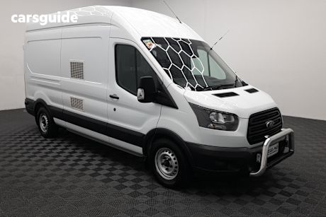 White 2018 Ford Transit Van 350L (Lwb) Fwd Mid Roof (5 Yr)