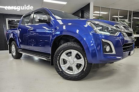 Blue 2019 Isuzu D-MAX Crew Cab Utility Ls-U (4X4)