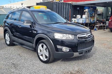 Black 2011 Holden Captiva Wagon 7 Lx (4X4)