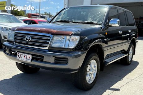 Black 2004 Toyota Landcruiser Wagon Kakadu (4X4)