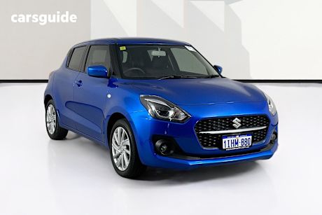 Blue 2023 Suzuki Swift Hatchback Sport Turbo