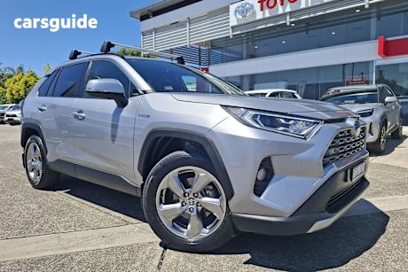 Silver 2020 Toyota RAV4 Wagon Gxl 2Wd Hybrid