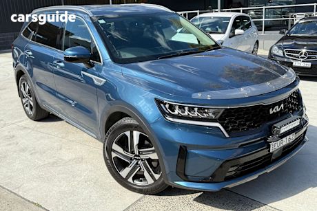 Blue 2021 Kia Sorento SUV SPORT+ F