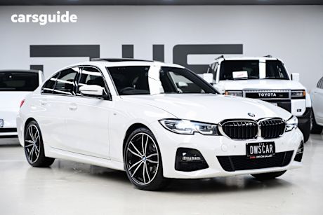 White 2019 BMW 320I Sedan M Sport