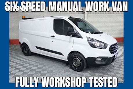 White 2018 Ford Transit Custom Van 340L (Lwb)