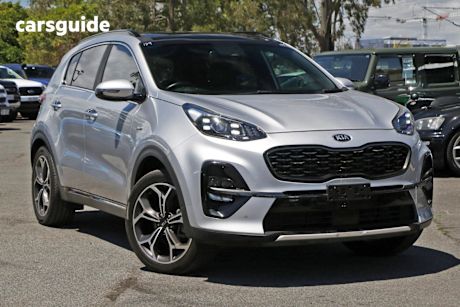 Silver 2020 Kia Sportage Wagon Gt-Line (Awd)
