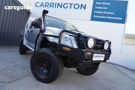 Silver 2007 Holden Rodeo Crew Cab Chassis Lx (4X4)