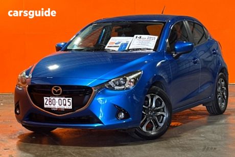 Blue 2015 Mazda 2 Hatchback Genki