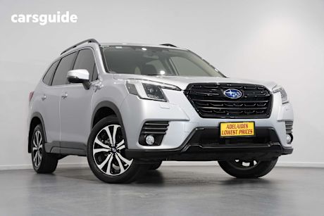 Silver 2022 Subaru Forester Wagon 2.5I Premium (Awd)