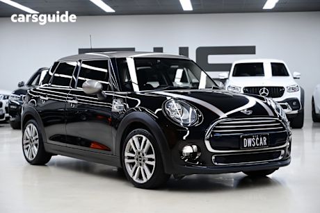 Black 2017 Mini Cooper Hatchback 5D Hatch