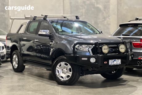 Grey 2015 Ford Ranger Dual Cab Utility Xlt 3.2 (4X4)