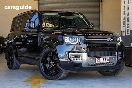 Black 2022 Land Rover Defender Wagon 110 D300 Se (220Kw)