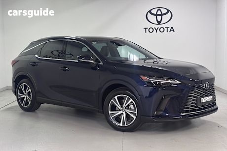 Blue 2024 Lexus RX350H Wagon Luxury 2Wd + Ep1 Hybrid