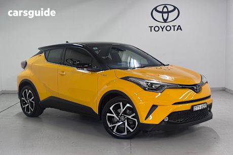 Yellow 2018 Toyota C-HR Wagon Koba (Awd)