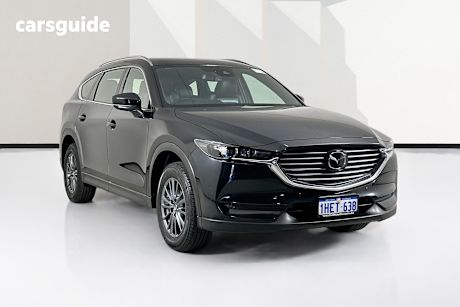 Blue 2021 Mazda CX-8 Wagon Touring (Fwd)