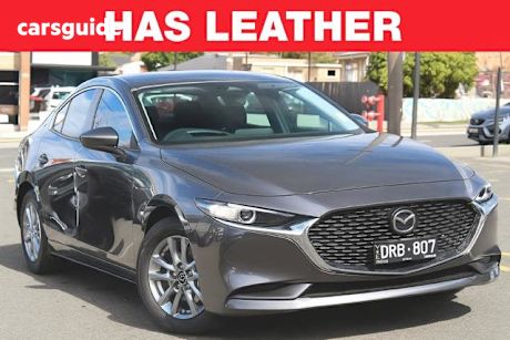 Grey 2025 Mazda Mazda3 Sedan G20 PURE F