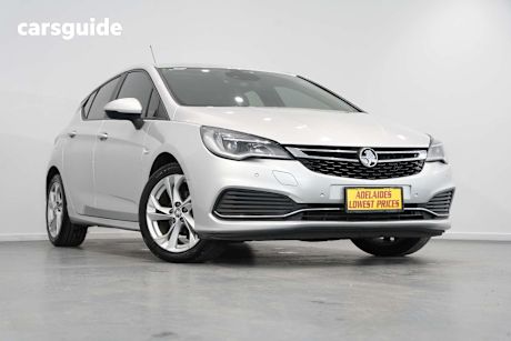 Silver 2017 Holden Astra Hatchback Rs