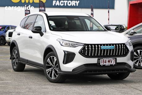 White 2024 GWM Haval Jolion Wagon Lux Hybrid