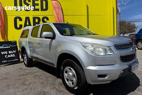Silver 2014 Holden Colorado Crew Cab Pickup Lx (4X4)