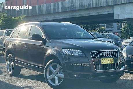 Brown 2013 Audi Q7 Wagon 3.0 Tdi Quattro