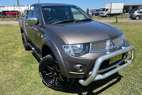 Brown 2012 Mitsubishi Triton Double Cab Utility Glx-R (4X4)