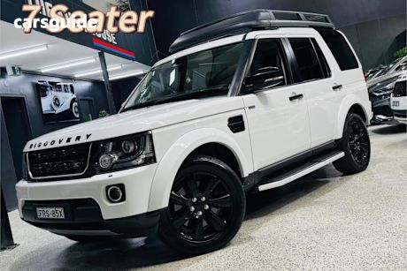 White 2014 Land Rover Discovery 4 Wagon 3.0 Scv6 Hse