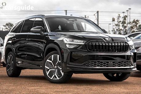 Black 2025 Skoda Kodiaq Wagon Sportline (4X4)