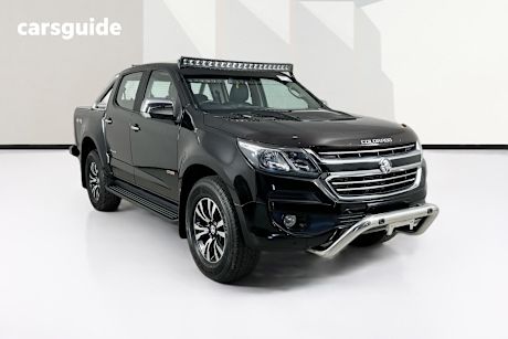 Black 2017 Holden Colorado Crew Cab Pickup Storm (4X4)
