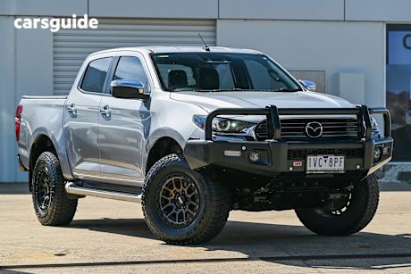 Silver 2022 Mazda BT-50 Dual Cab Pick-up Gt (4X4)