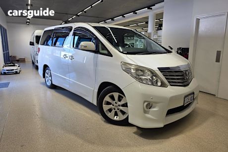 White 2010 Toyota Alphard Commercial 240S ANH20 (ZX000869)