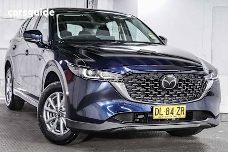 Blue 2024 Mazda CX-5 Wagon G20 Maxx (Fwd)