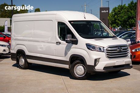 White 2021 LDV Deliver 9 Van Lwb Mid Roof