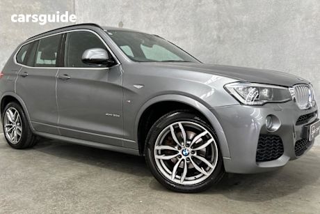 Grey 2018 BMW X3 Wagon Xdrive 30D