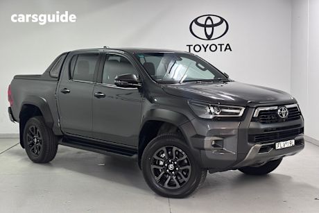 Silver 2024 Toyota Hilux Ute Tray ROGUE 48V 4X4