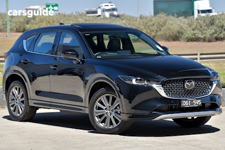 Black 2025 Mazda CX-5 Wagon G25 Akera (Awd)
