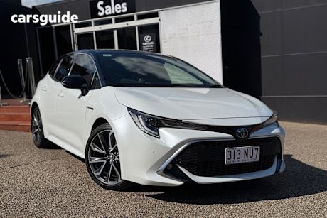 Black 2021 Toyota Corolla Hatchback Zr Hybrid