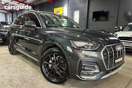 Grey 2022 Audi Q5 Wagon 45 Tfsi Quattro Mhev