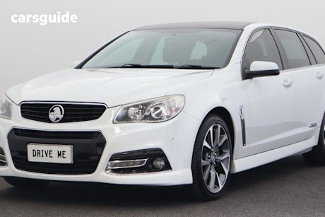 White 2014 Holden Commodore Sportswagon Ss-V