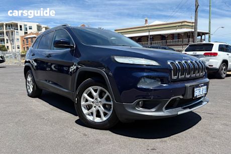 Blue 2015 Jeep Cherokee Wagon Longitude (4X4)