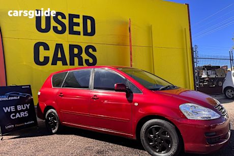 Red 2007 Toyota Avensis Wagon Verso Glx