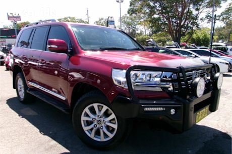 Red 2016 Toyota Landcruiser Wagon Sahara (4X4)