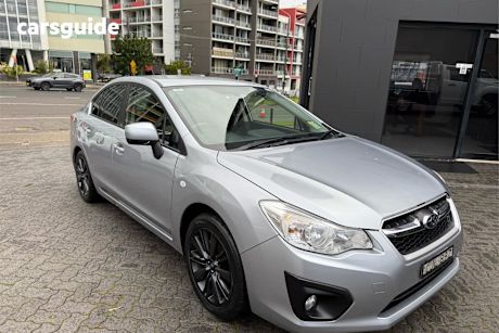 Blue 2012 Subaru Impreza Sedan 2.0I-L (Awd)