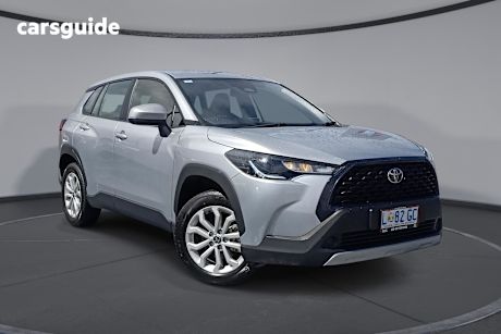 Silver 2023 Toyota Corolla Cross SUV GX F