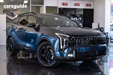 Blue 2025 Kia Sportage SUV GT-LINE 4WD