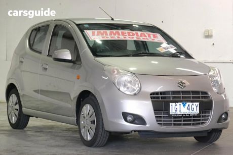 Silver 2013 Suzuki Alto Hatchback Gl