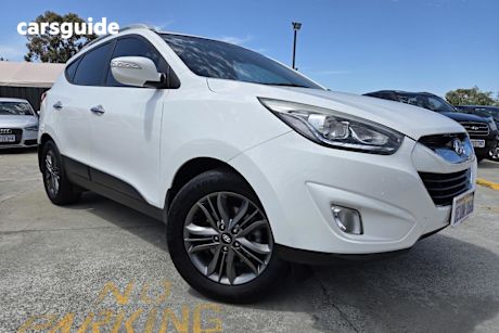White 2015 Hyundai IX35 Wagon Elite (Fwd)