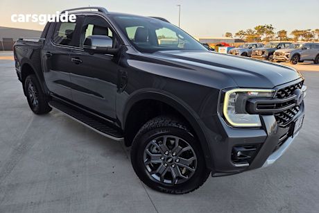 Grey 2023 Ford Ranger Double Cab Pick Up Wildtrak 2.0 (4X4)