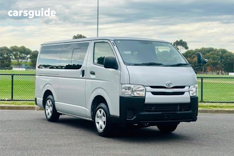 Silver 2019 Toyota HiAce Commercial TRH200